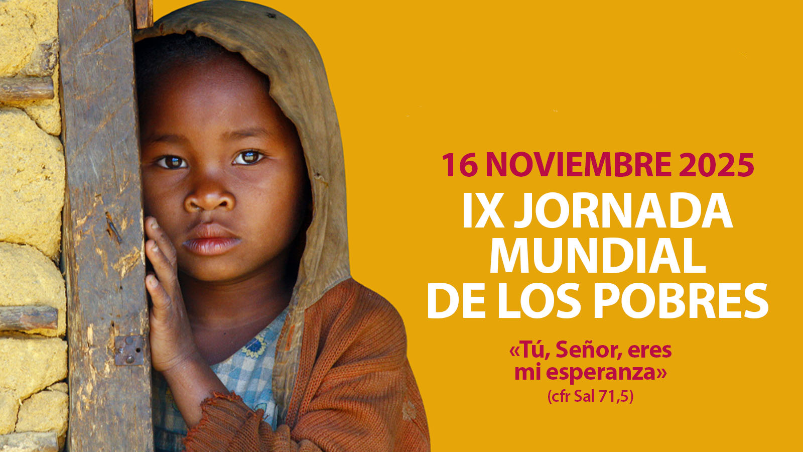 IX Jornada Mundial de los Pobres
