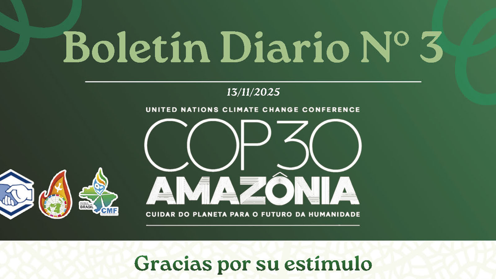 ACTUALIZACIÓN DIARIA N.3 – COP30